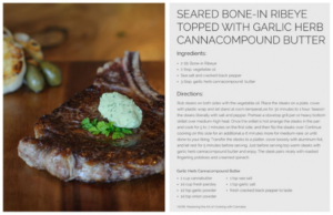 Herb Mastering the Art of Cooking with Cannabis Seared Bone-in Ribeye